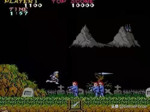 Capcom上世纪80年代街机经典系列：魔界与骑士