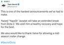 因身体不适 YapzOr暂离Dota2职业赛场