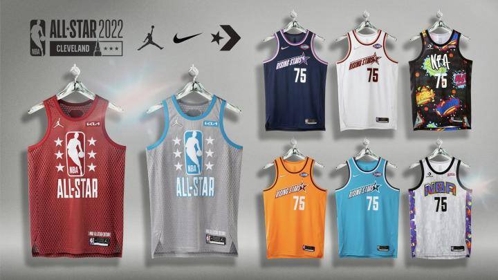 来了！NBA官方发布全明星球服照片