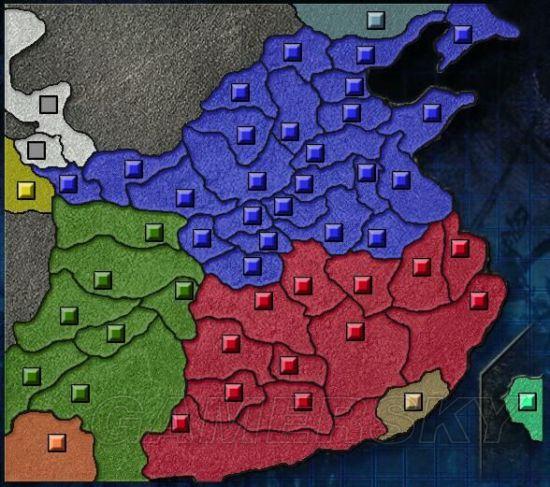 三国志：9至13代十大势力图解，历代势力图比较 完结篇