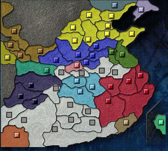 三国志：9至13代十大势力图解，历代势力图比较 完结篇