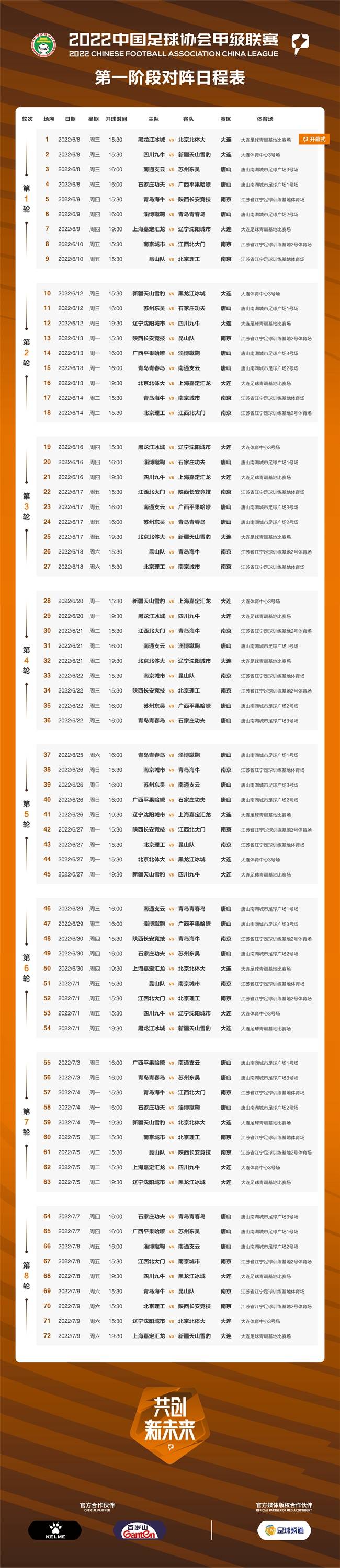 27年！10071天！广西足球重返中甲（平果哈嘹赛程表）