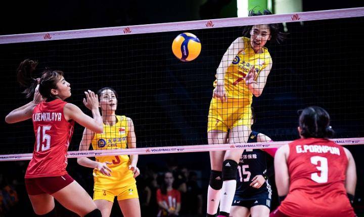 中国女排2-3泰国女排，3胜1负结束世界女排联赛安卡拉站征程