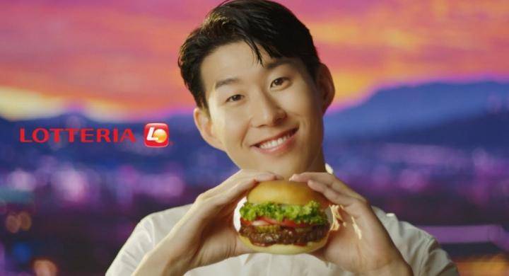 孙兴慜续签韩国快餐连锁店Lotteria6月17...