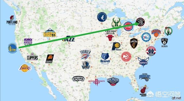 求科普：为什么猛龙是唯一一支非美国境内球队？NBA为什么会出现一支加拿大球队？