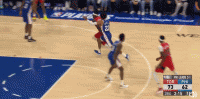 NBA战报：猛龙103-88再胜76人，总比分2-3，西亚卡姆23 10 7
