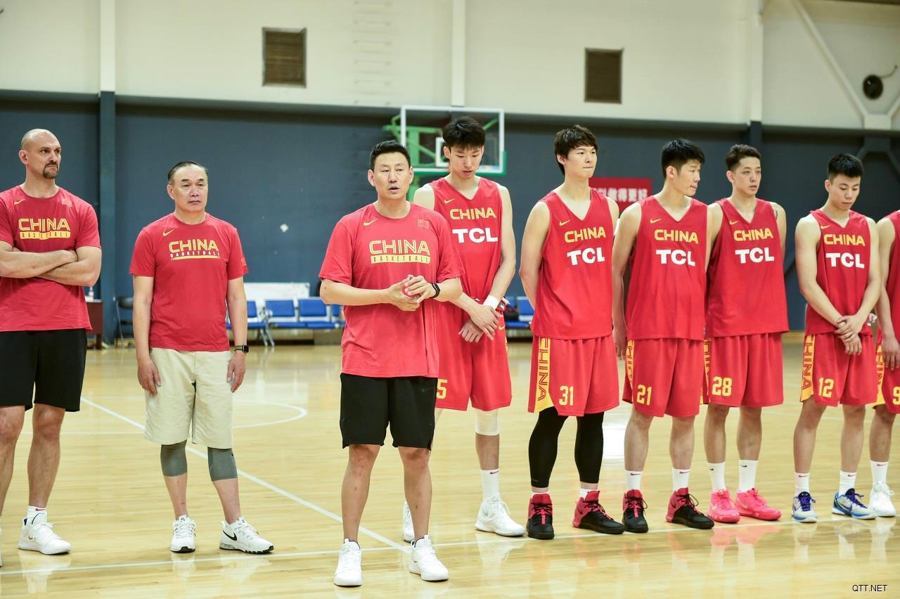 中国男篮将在7月底与喀麦隆男篮进行两场热身赛