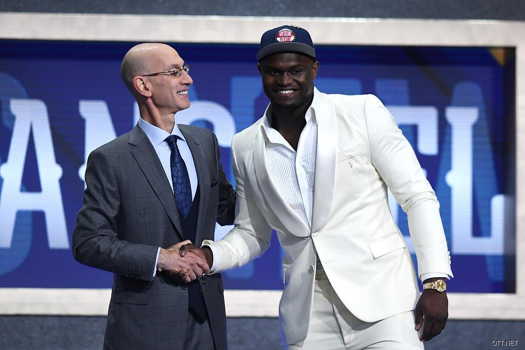 今日图集：NBA2019选秀大会前十顺位