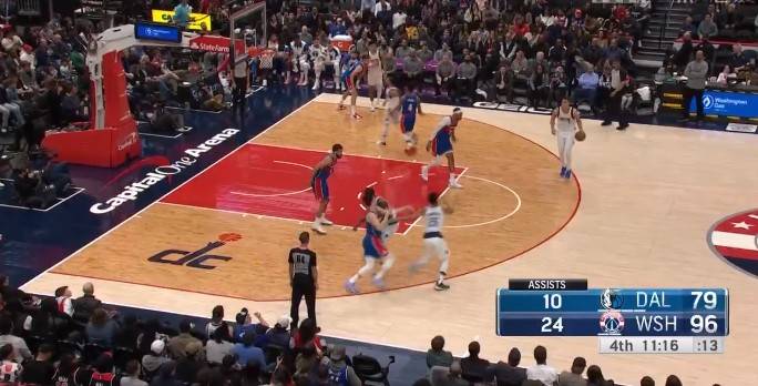 NBA战报：奇才135-103大胜独行侠，波普35 4，波尔津吉斯24 9