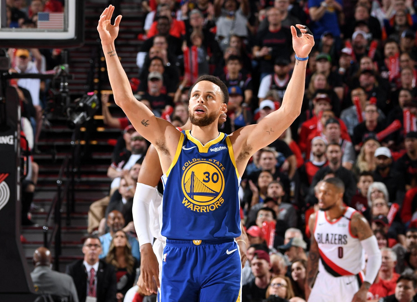 差距！NBA全美直播场次：榜首湖人比火箭多38场，勇士要感谢库里