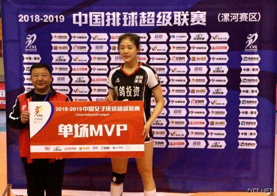 2018-2019中国女排超级联赛二阶段第14轮第83场 河南3:0胜河北