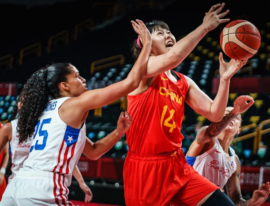 奥运-中国女篮42分大胜波多黎各开门红 李月汝21 12李梦15分
