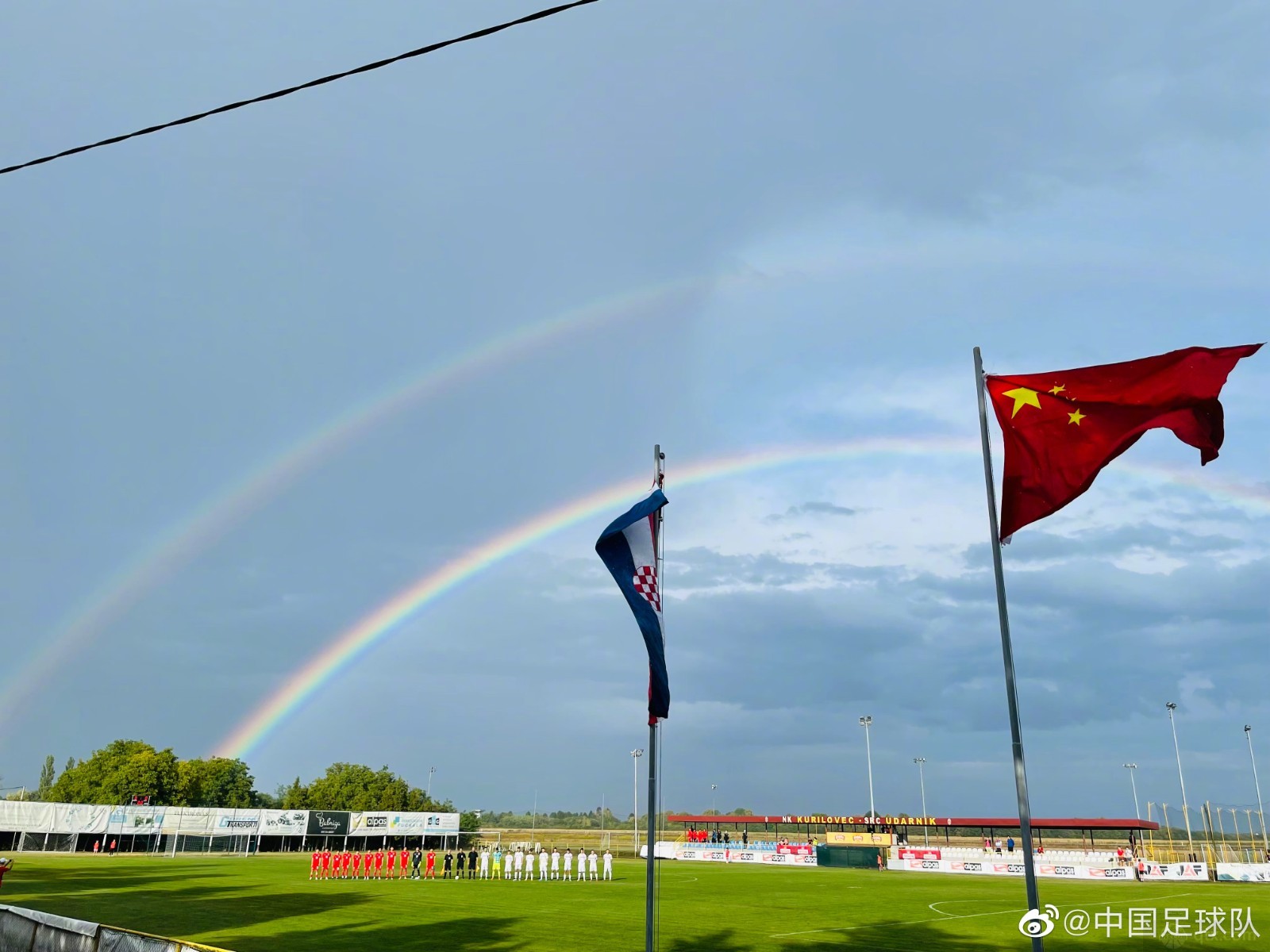 U21国青热身赛2-0战胜克罗地亚第四级别球队