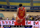 中国男篮vs哈萨克斯坦录像回放 全场21次失误三分球15中2