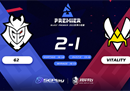 BLAST秋季赛: 完成复仇 G2 2-1击败Vitality