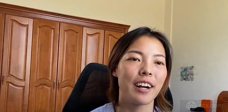 中国女足队员李梦雯