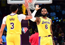 NBA最新战况湖人125-120奇才 詹姆斯得到25分7板9助浓眉狂砍35分18板普尔空砍29分