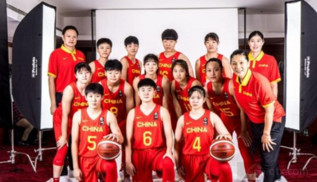 中国女篮队员们