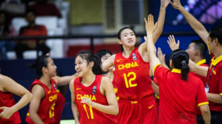 U17中国女篮队员们