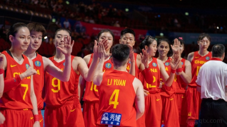 中国女篮队员们