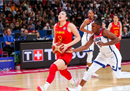 2022女篮世界杯中国女篮vs美国女篮视频回放孟莉单场21分。