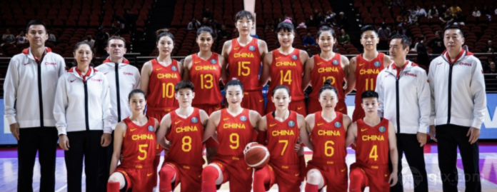 中国女篮队员们