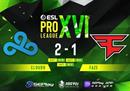 EPL S16：无敌阿乐！Cloud9 2-1淘汰FaZe