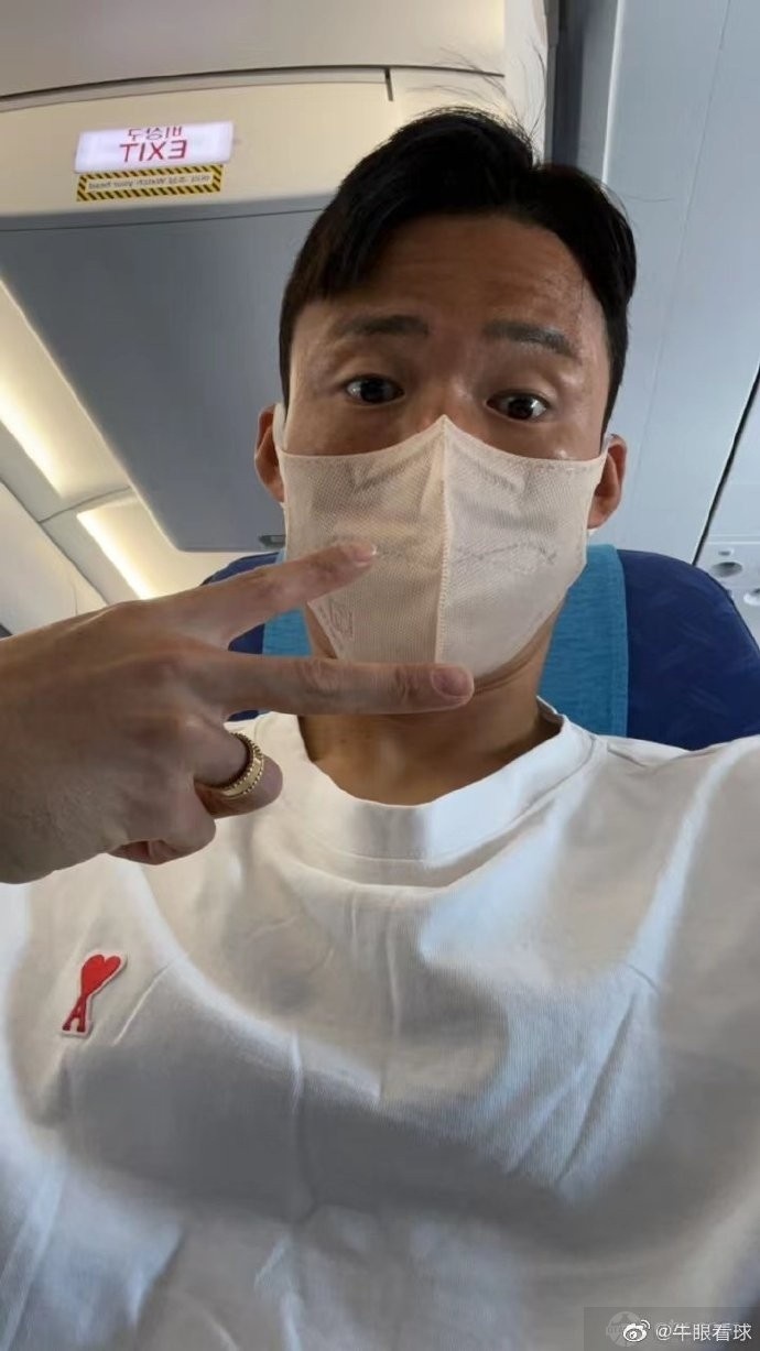 ：孙准浩已经登上返回中国的飞机