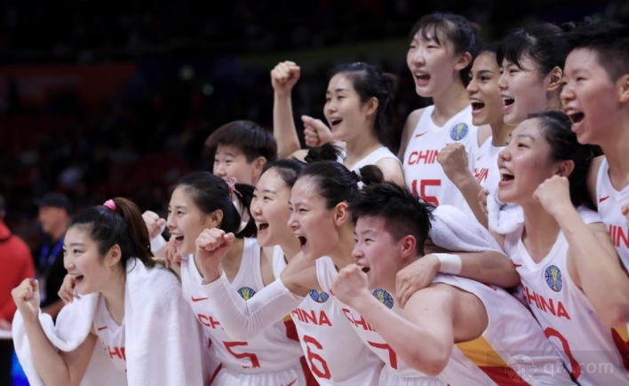 中国女篮队员们