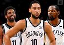 NBA季前赛篮网107-97力克雄鹿杜兰特19分8助攻欧文23分7篮板率队取胜。