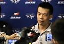 谢利斌谈北京男篮新赛季目标。高级季后赛主要是培养年轻球员。