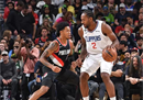 NBA季前赛快船102-97击败开拓者伦纳德，首局11分，利拉德16分。