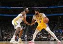 NBA季前赛湖人124-121力克勇士拿下28分，带领球队取得新赛季首胜。