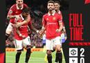 英超情况:曼联2-0热刺，弗雷德B，进球，c罗未出场提前离场。