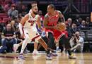 NBA常规赛热火vs公牛视频回放。德马尔·德罗赞拿下37分，带领球队取得开门红。