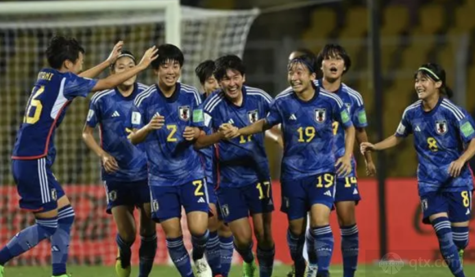 U17日本女足队员们