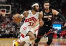NBA热火VS猛龙常规赛全程视频回放。西亚卡姆准三双猛龙遭遇两连败。