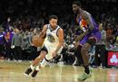 NBA常规赛太阳vs勇士全场视频回放汤普森被开除，勇士客场失利。