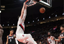 NBA开拓者VS火箭视频回放火箭六分，双人西蒙斯30分。