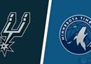 NBA马刺VS森林狼常规赛大小分预测及推荐分析；两队风格如火如荼。