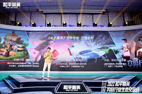 《和平精英》运营合作负责人王贯宇