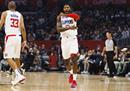 NBA常规赛最新情况快船102-110爵士克拉克森23分乔治34分