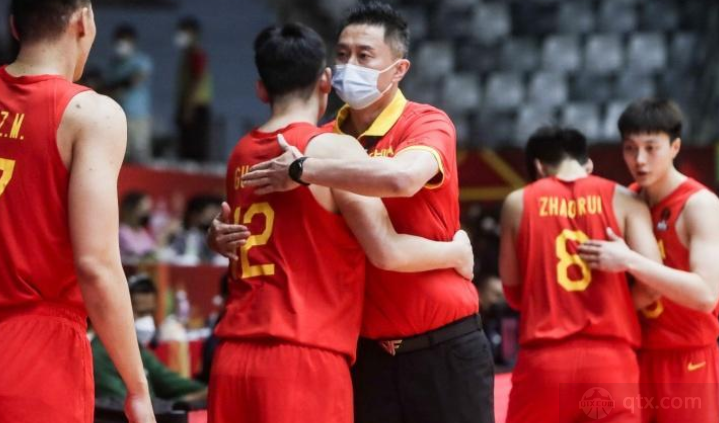 中国男篮队员们