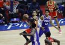NBA 76人VS老鹰常规赛视频回放恩比德砍下42分，率队获胜。
