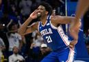 NBA 76人VS爵士常规赛视频回放恩比德统治攻防全队取胜。