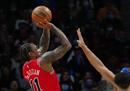 NBA常规赛公牛VS掘金全场视频回放掘金三节击败公牛
