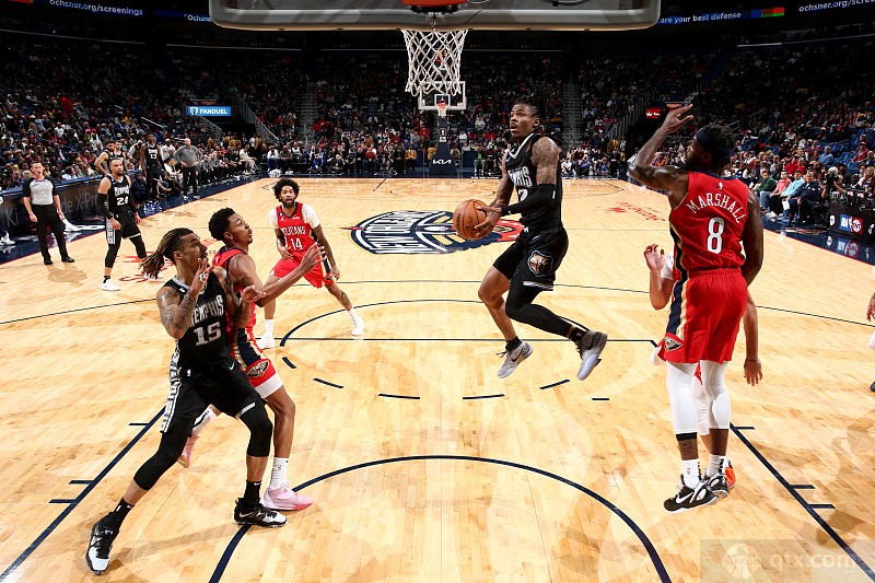 NBA常规赛鹈鹕113-102灰熊