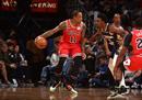NBA鹈鹕124-110公牛德玛尔德罗赞常规赛28分，麦科勒姆23分