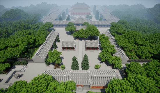 函谷关之战发生地太初宫景观场景