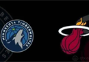 NBA森林狼VS热火常规赛实时比分预测推荐森林狼主场大胜